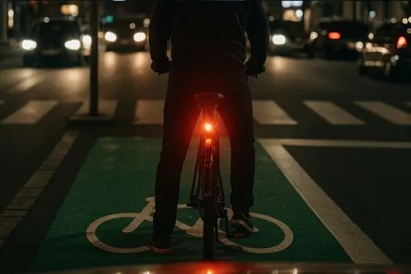 éclairage arrière vélo réglementaire